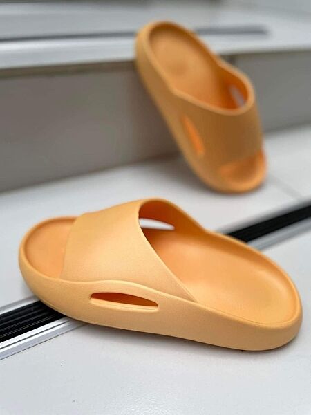 Шльопанці жіночі 2125 жовтий літо, пінка 4727