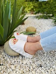 Шльопанці жіночі 5H606-4 білі літо, пінка 5032 36-41