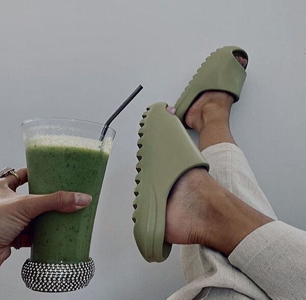 Шльопанці жіночі 5H606-3 зелені літо, пінка 5031 36-41