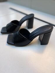 Шльопанці жіночі ARLEN Ш-Амина чорні літо, шкіра натуральна 4878 36-40