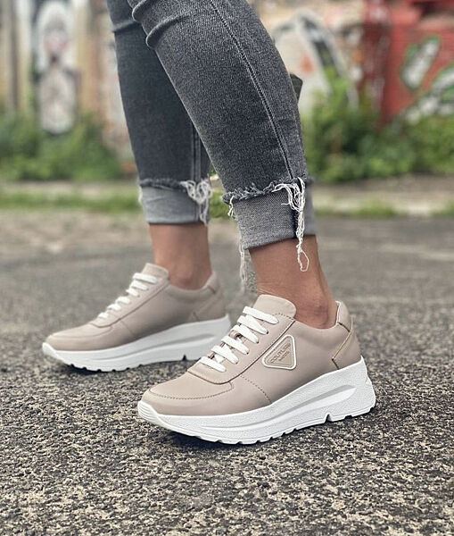 Кросівки жіночі VANESSA T-158-02 капучіно весна-осінь, шкіра натуральна 500