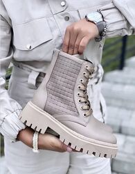 Черевики жіночі ARLEN БК-Дайвинг/1 латте зима, шкіра натуральна 4841 36-39