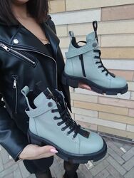 Черевики жіночі AVALON 485 мята зима, шкіра натуральна 4910