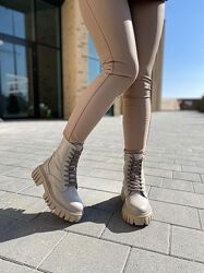 Черевики жіночі GREMMY 344 капучіно зима, шкіра натуральна 4935 36-40