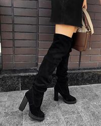 Ботфорти жіночі YDG-bellini 19102 чорні весна-осінь