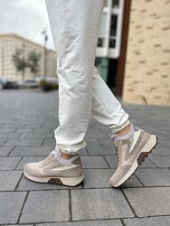 Кросівки жіночі DITAS MK-48 капучіно зима, шкіразамша натуральна 5291 38р.3