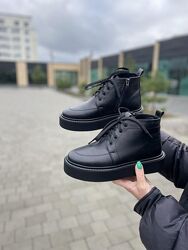 Черевики жіночі SEE SEVEN 1519 чорні зима, шкіра натуральна 5308 37р.38р.39