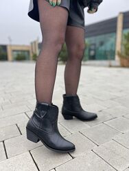 Черевики жіночі LIRIO VB532/10140 чорні зима, шкіра натуральна 5302 37р.38р