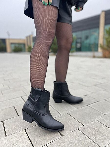 Черевики жіночі LIRIO VB532/10140 чорні зима, шкіра натуральна 5302 37р.38р