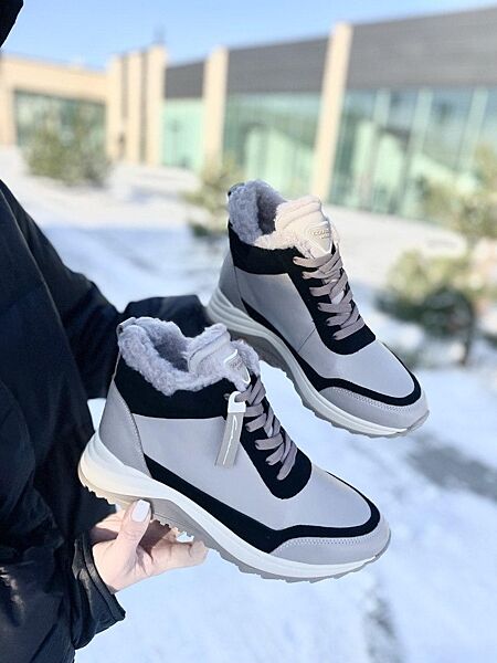 Кросівки жіночі VLADEKS 1215/3 капучіно зима, шкіра натуральна 5316 39р.40р