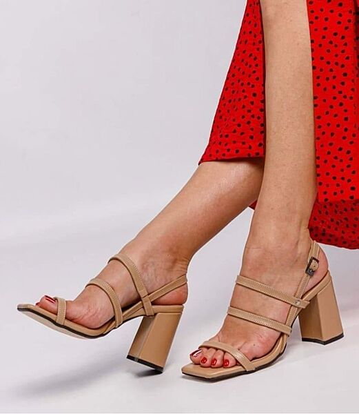 Босоножки женские ARLEN Бос-Нетта карамель лето, кожа натуральная 5112