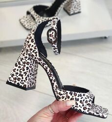 Босоножки женские LIRIO L0305/8073-68 крем леопард лето, кожа натуральная 5