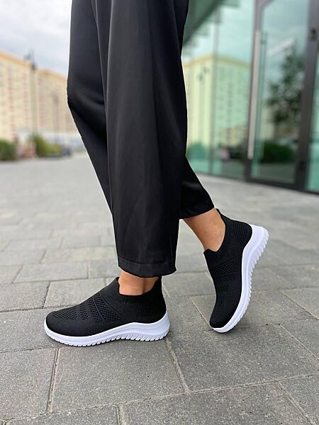 Сліпони жіночі Kamengsi Z133 чорні літо, сітка 5447