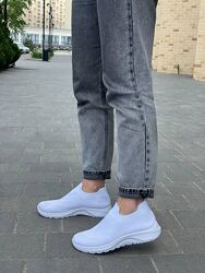 Сліпони жіночі FASHION 300-15 білі весна-літо, сітка 4465