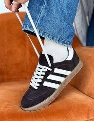 Кросівки жіночі OLLI T-1-21413 шоколадні весна-осінь, замша натуральна 5615