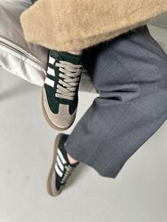 Кросівки жіночі OLLI T-1-21413 смарагд весна-осінь, замша натуральна 5614