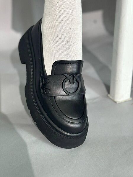 Туфлі жіночі OLLI T-41/1-Астра чорні весна-осінь, шкіра натуральна 5618