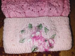 Продам шапку на девочку новую с помпоном