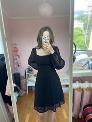 Чорна сукня фірми shein 8-10 розмір