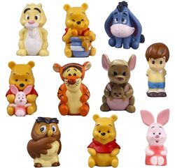 Вінні Пух та його друзі дісней Winnie the Pooh дитячий набір 6 см 10шт