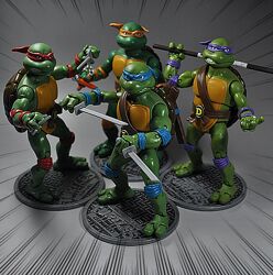 Черепашки Ніндзя Ninja Turtles TMNT ігровий набір фігурки іграшки 4шт 16см