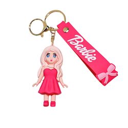Барби брелок Barbie принцесса Барби розовая фигурка Барби, брелок на рюкзак