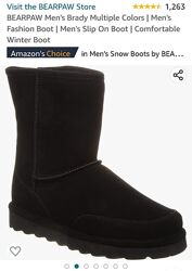 Зимние мужские угги сапоги ботинки Bearpaw Размер 42.5 и 44.5 кожа 