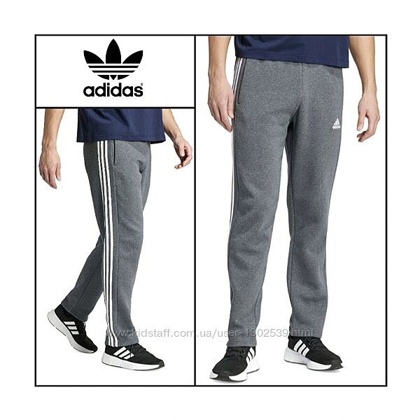 Флісові штани L Adidas оригінал США чоловічі утеплені зимові демісезонні