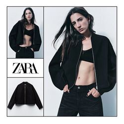 Куртка бомбер M-L Zara нова колекція стильна весняна жіноча курточка женска