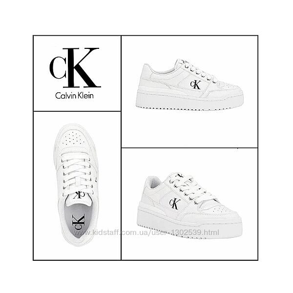 Кросівки Calvin Klein Alondra оригінал США білі жіночі кеди снікерси кеды