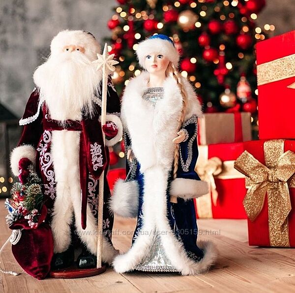 Дід Мороз та Снігуронька