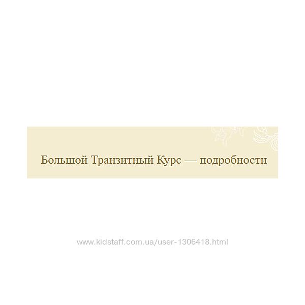 Большой Транзитный Курс. Формат Тишина - Екатерина Луговая