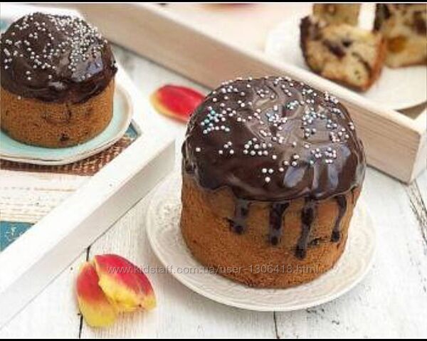 Кулич веганский с шоколадной глазурью. Постный - Катя Абрамова