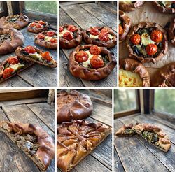 Ржано-пшеничное тесто и пироги с разнообразными начинками - Сваровская