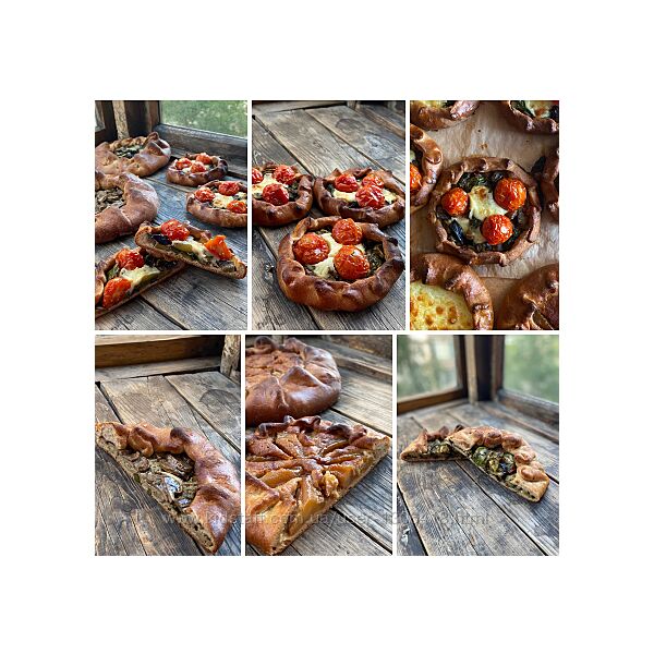 Ржано-пшеничное тесто и пироги с разнообразными начинками - Сваровская