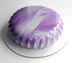 smuglyanochka - Глазурь для рельефной формы торта