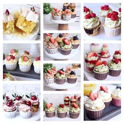nezabudkacake - Капкейки. Летний сборник 10 видов капкейков 