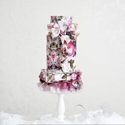 Текстильный декор из вафельной и сахарной бумаги - Александра Булгакова