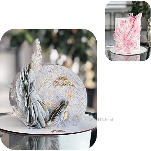 Современный декор из вафельной бумаги. Вафельная композиция Кристина Лова