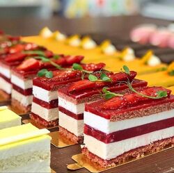 Десерты нового поколения Нарезные пирожные Анна Гордеева