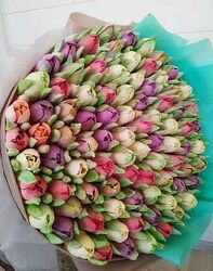 Зефирные тюльпаны в натуральную величину Алина Родионова coberibuket