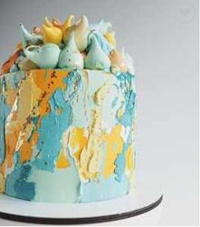 Видеоурок по декору тортов в технике Palette Лиза Палет