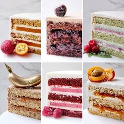 Juso Cakes полный набор рецептов тортов 50 разных