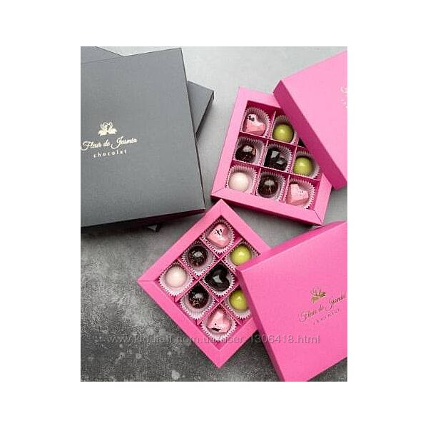 Шоколадные корпусные конфеты Chocolate Jasmin Дарья Сагателова