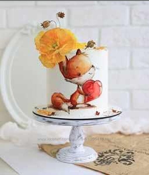 Рисунок по шоколаду в технике акварель Олеся Яшина