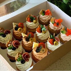 Закусочные капкейки brutal cakes