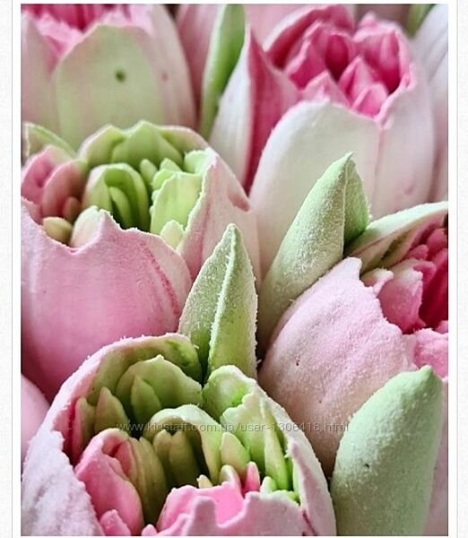 Зефирные тюльпаны Ляйсян Казыргалина