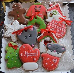 15 новогодних пряников 2020 Мария Ермолаева