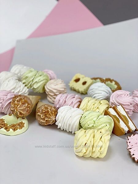 Анастасия Лазарева Муссовые торты Макарон Батончики Make Cake Нарезные 40шт