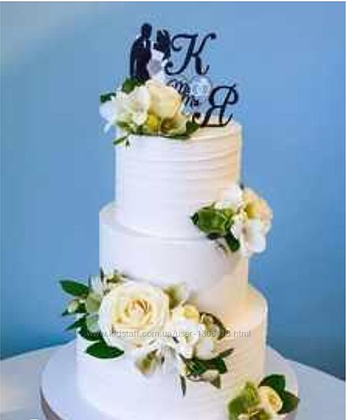 Свадебные многоярусные торты Александра Романова